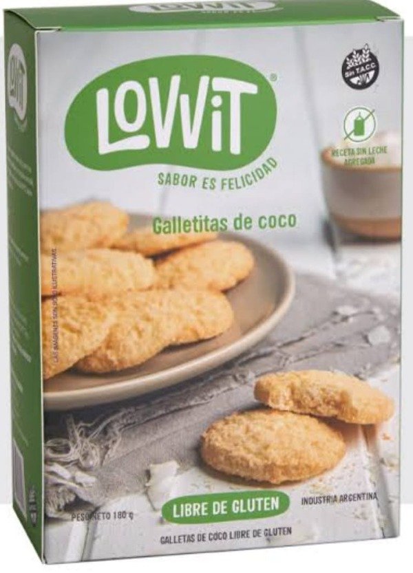 Producto - GALLETITAS DE COCO LOVVIT