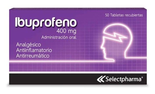 Producto - ANALGESICO PHARMA IBUPROFENO 400   X 5 COMPR.