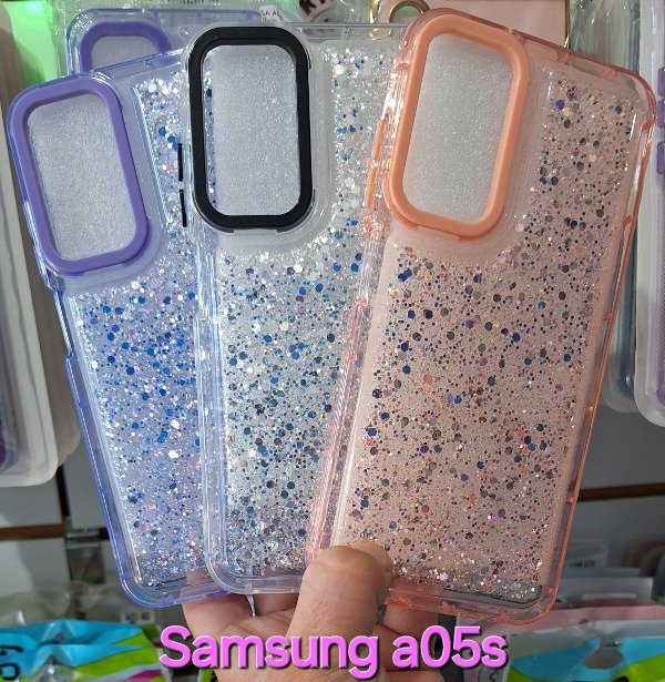 Producto - Fundas brillo reforzadas. Samsung a05s
