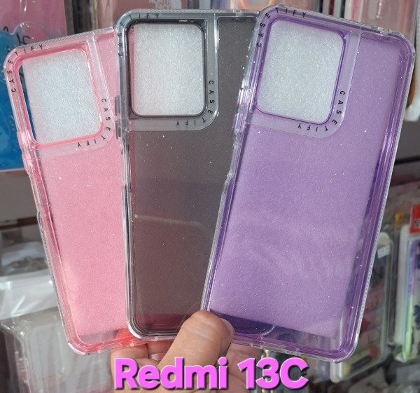 Producto - Fundas glitter reforzadas. Redmi 13C
