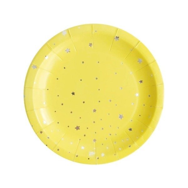 Producto - Plato Lemon/Silver x10