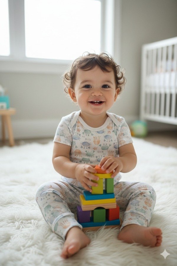 Producto - Conjunto MAR MÁGICO cangrejos body mangas cortas