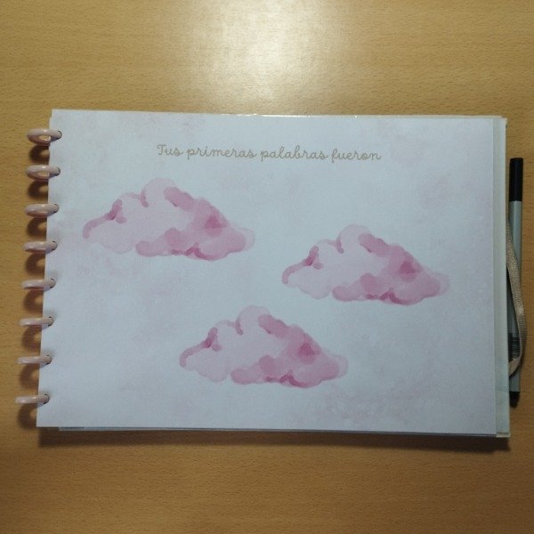 Producto - Contame Mis Primeros Pasos Rosa Personalizado - 3 al cubo - 4