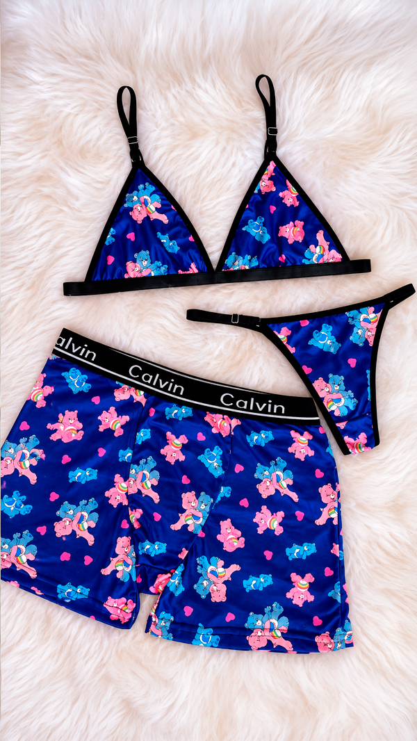 Producto - Conjunto boxer corpiño y tanga Ositos cariñositos