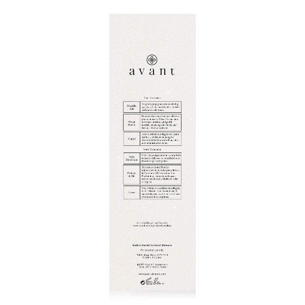 Producto - AVANT Tóner proactivo restaurador y antipolución con ácido mandélico - 2
