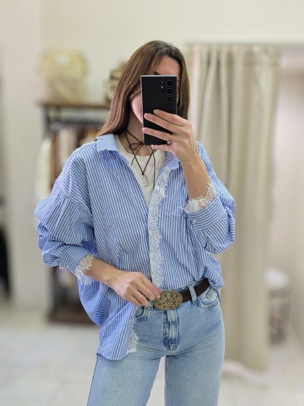 Producto - Camisa ELENA azul - 0