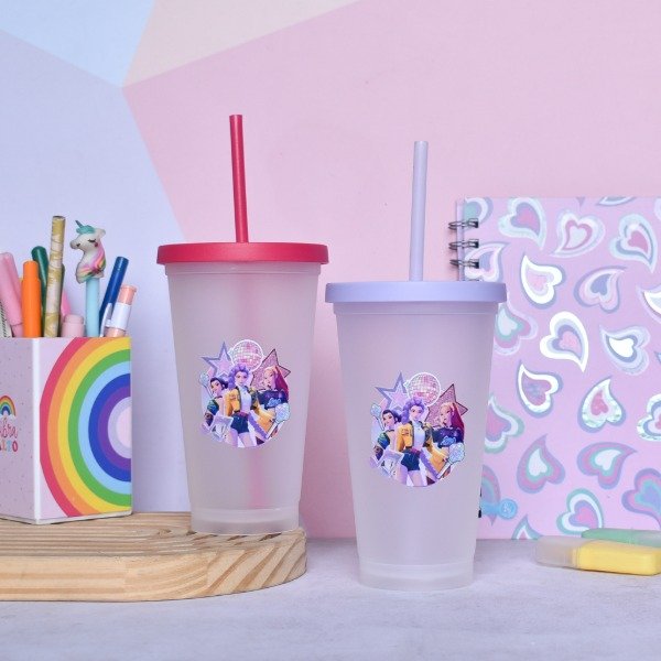 Producto - Vaso chic guerreras k-pop