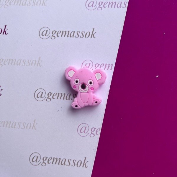 Producto - Koala rosa silicona BPA free