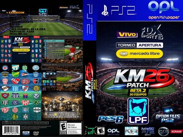 Producto - PES 6 KM26 PATCH BETA 2 LPF ARGENTINA (OPTION FILE)