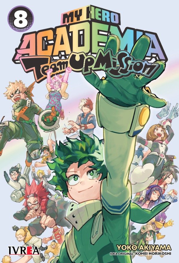 Producto - Manga My Hero Academia Team Up Mission Tomo 08 Ivrea Otorii Anime