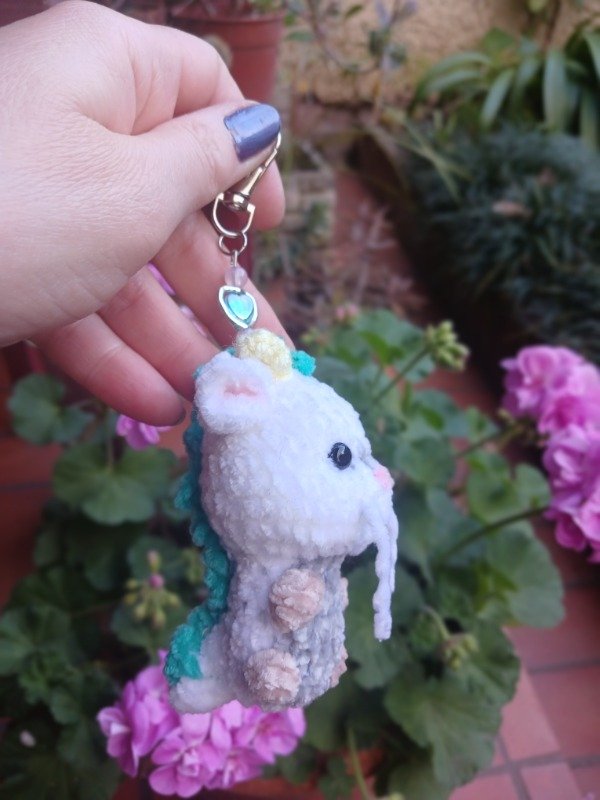 Producto - Haku  llavero chenille - 2