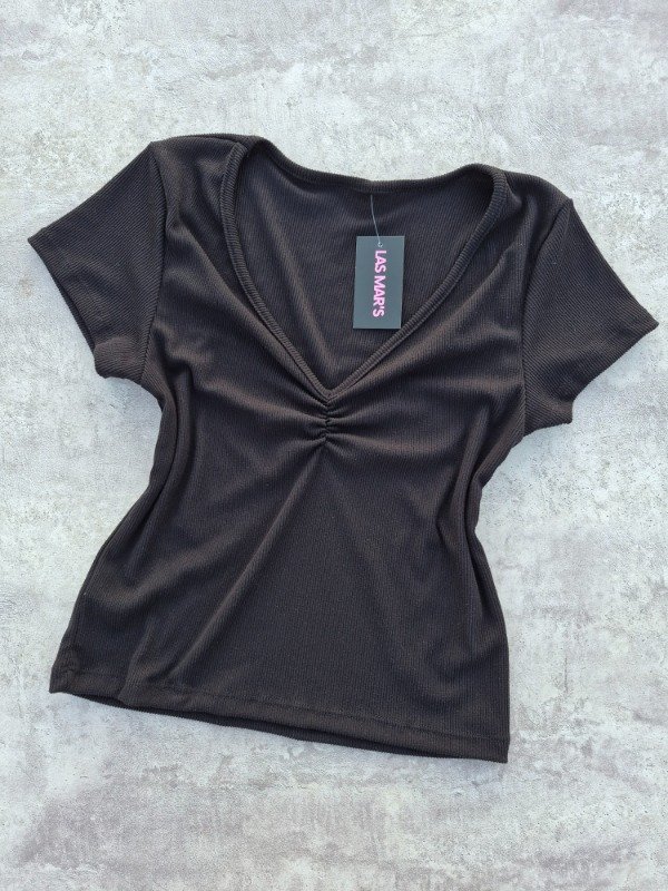 Producto - Remera escote frunze