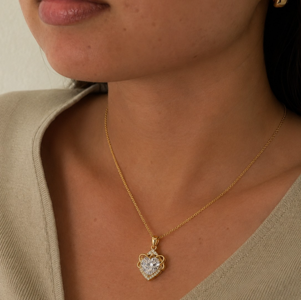 Producto - Collar corazón liora