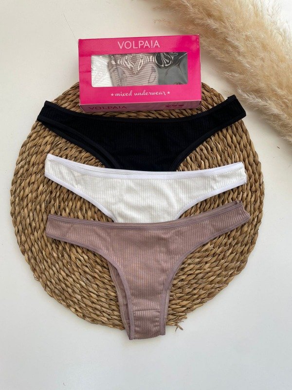 Producto - PACK X 3 - Vedetina Morley "VOLPAIA" - COD 3959