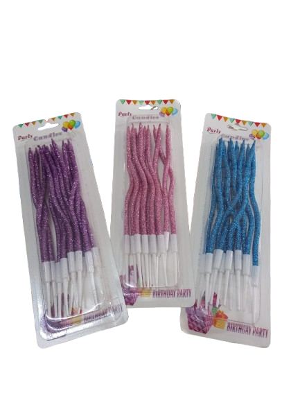 Producto - Vela torcida x12un brillo