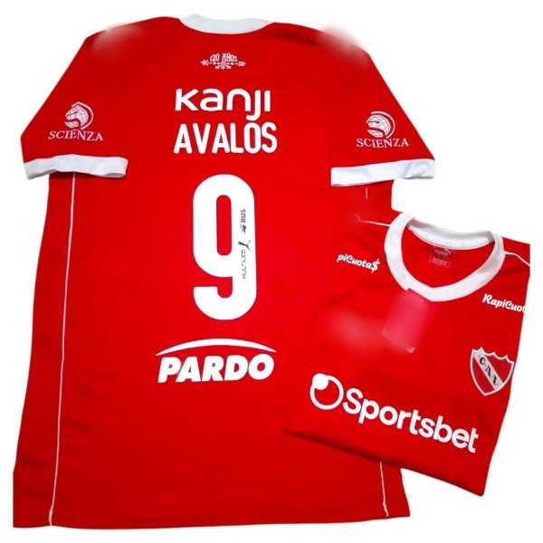 Producto - Camiseta Independiente titular Avalos