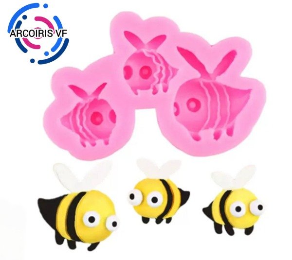 Producto - Molde 3 abejitas