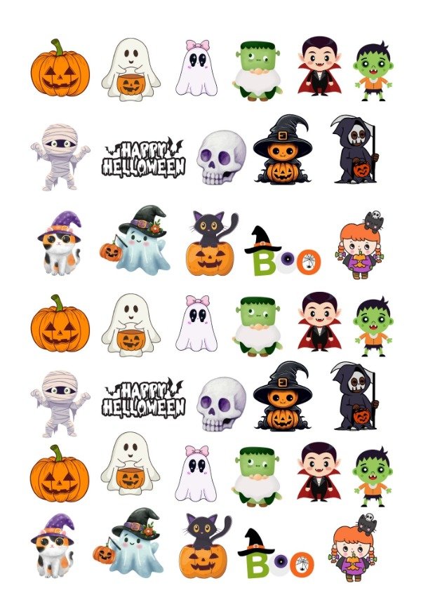 Producto - Halloween - Mini toppers