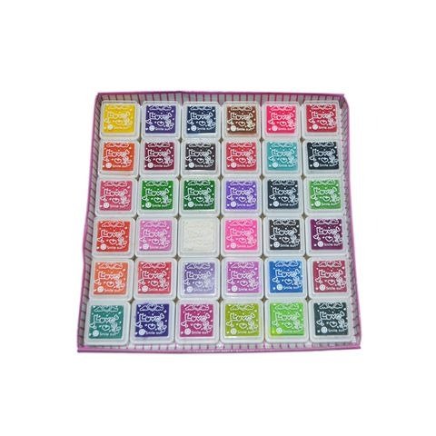 Producto - ALMOHADILLAS CON COLOR PARA SELLOS CAJA X36 KATANA