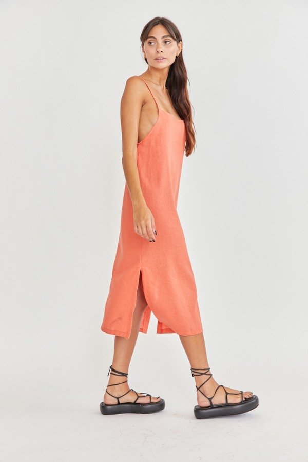 Producto - Vestido Aperol 100 Lino