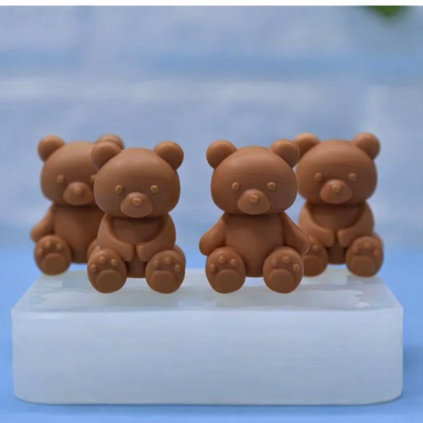 Producto - Molde de silicona ositos profundos