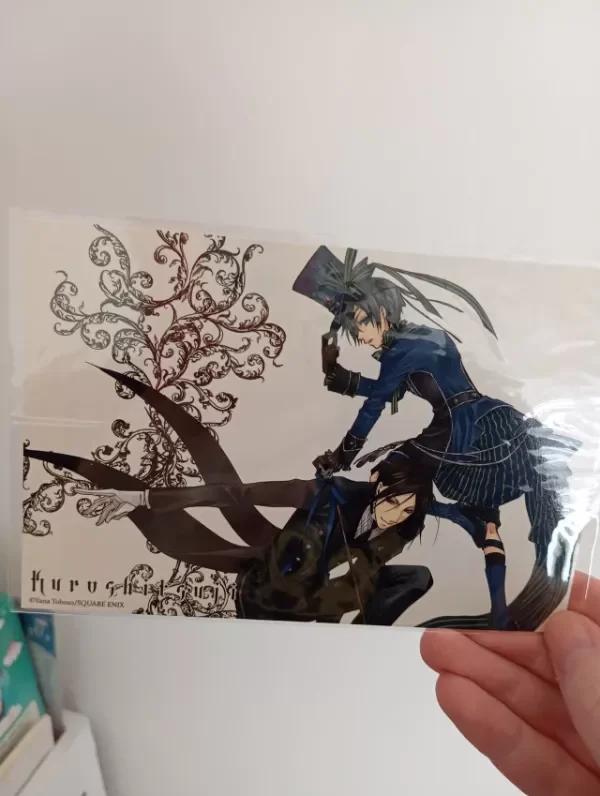 Producto - Postal original Black Butler - STOCK INMEDIATO