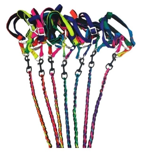 Producto - Cadena Para Mascotas,refletario Tresa Con Hilos Color#26306
