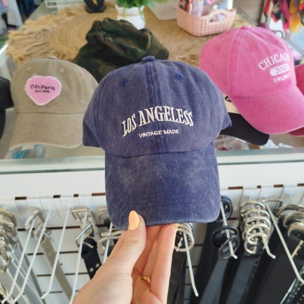 Producto - Gorra vintage los angeles azul oscuro