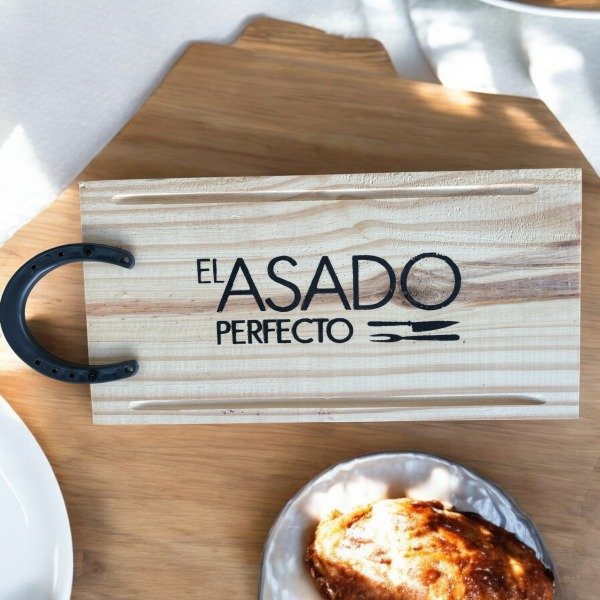 Producto - TABLA DE ASADO "EL ASADO PERFECTO" 20X38 CM