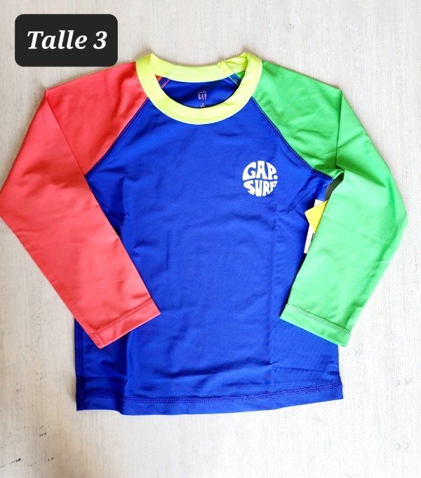 Remera uv gap talle 3 multicolor — imagen 2
