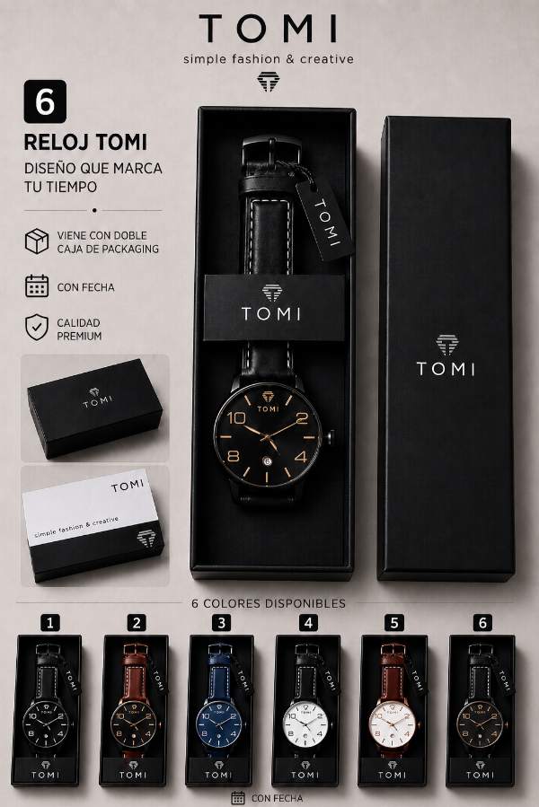 Producto - RELOJ TOMI PREMIUM - 5