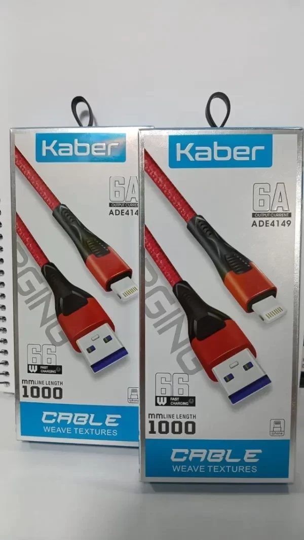 Producto - Cable USB-IPHONE 6A Kaber