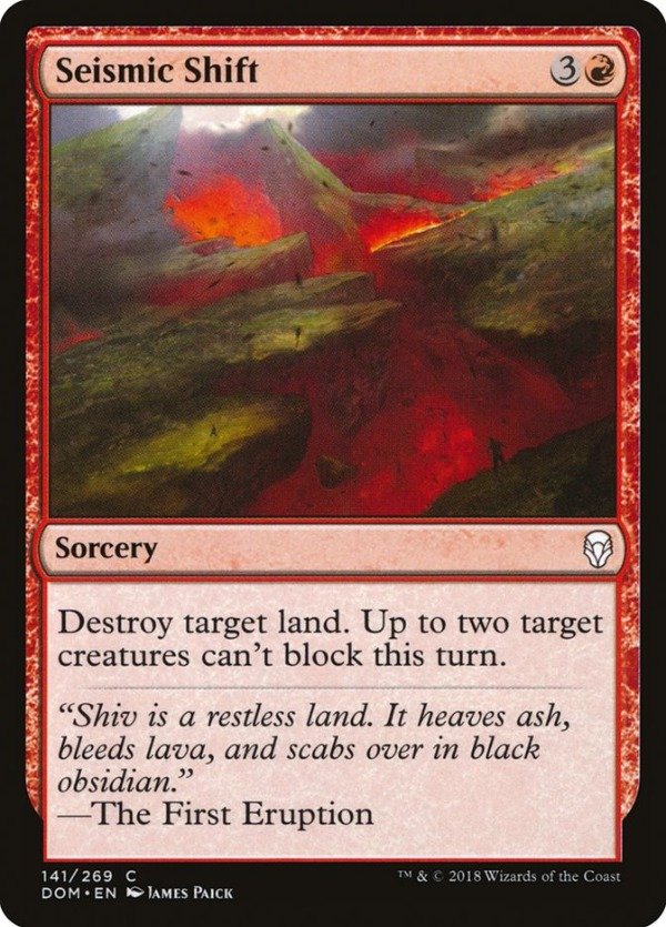 Producto - Seismic Shift  Dominaria