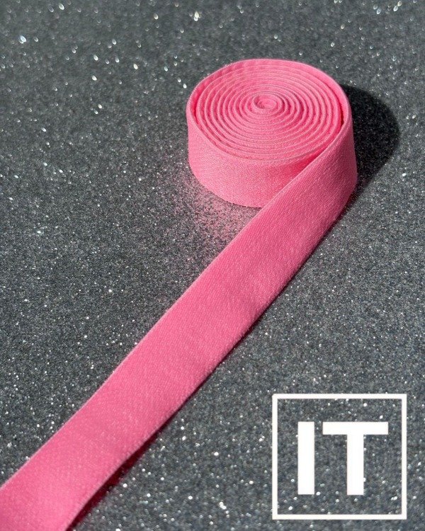 Producto - Elástico bretel importado 16mm rosa fluo (por metro)