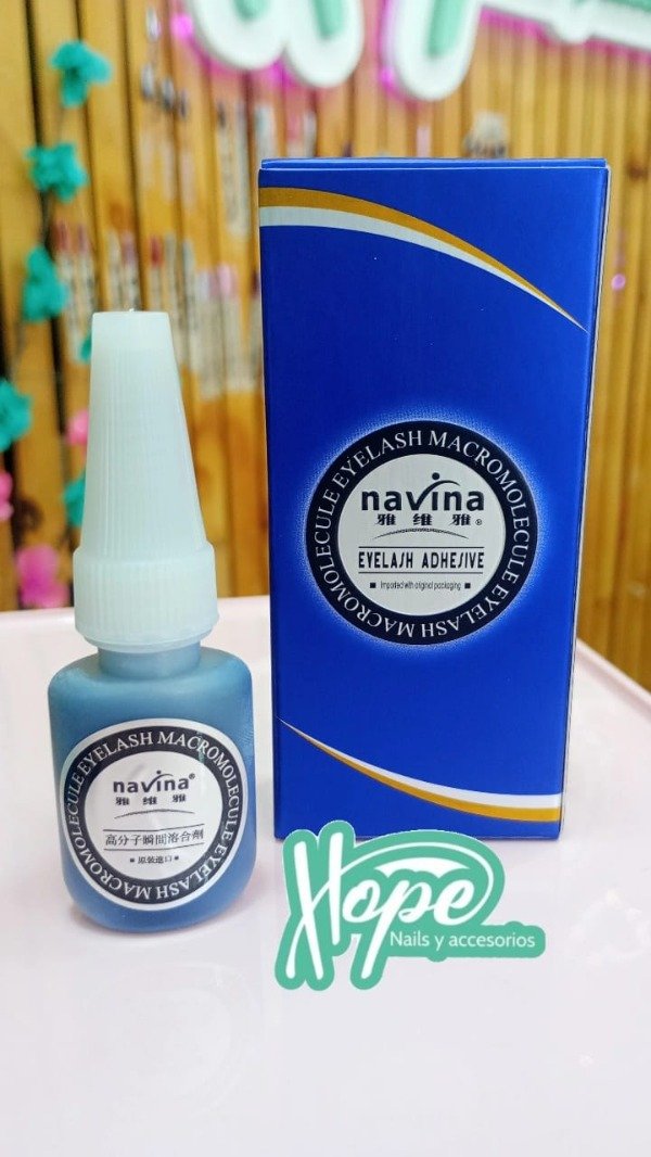 Producto - NAVINA AZUL ADHESIVO PARA PESTAÑAS