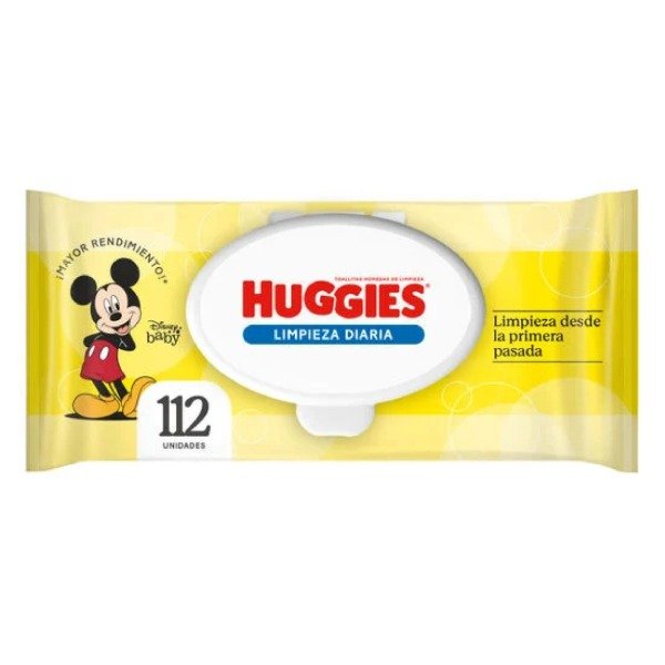 Producto - Toallitas Huggies Limpieza Diaria 112un