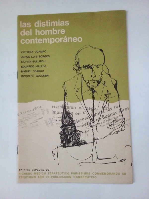 Producto - Las distimias del hombre contemporáneo - Ocampo Borges - Purissimus #100 1968