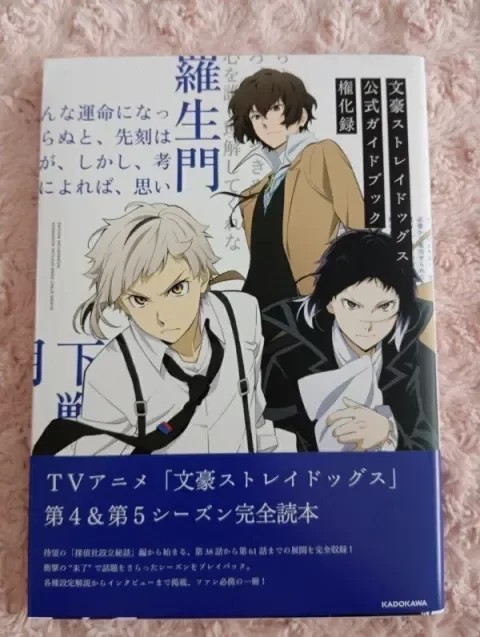 Producto - Bungou stray dogs artbook - Stock inmediato