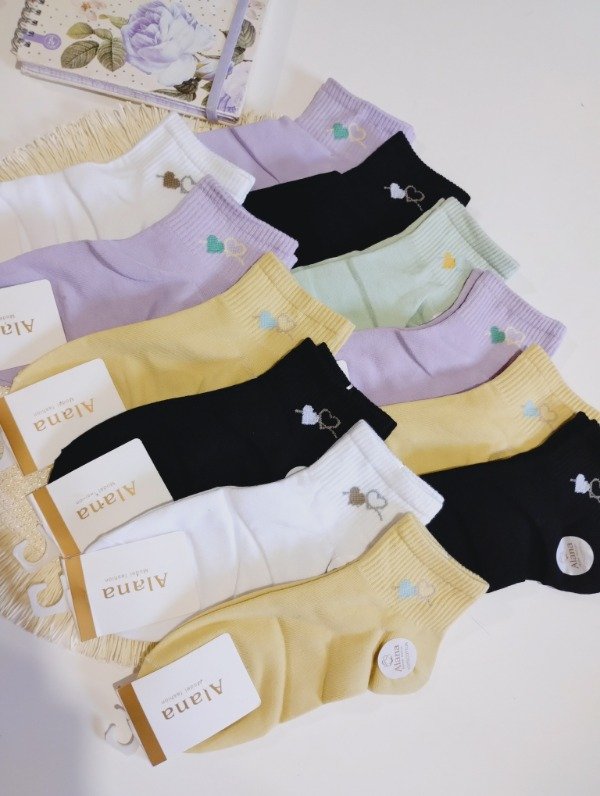 Producto - Soquetes de corazónes importados del 35-40