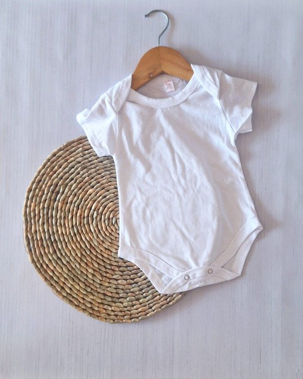 Producto - Body Algodón Jersey Blanco MC