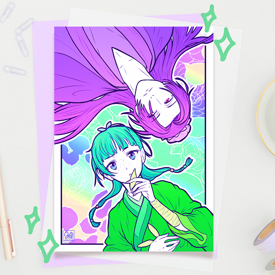 Producto - Ilust. Maomao x Jinshi // Kusuriya no Hitorigoto