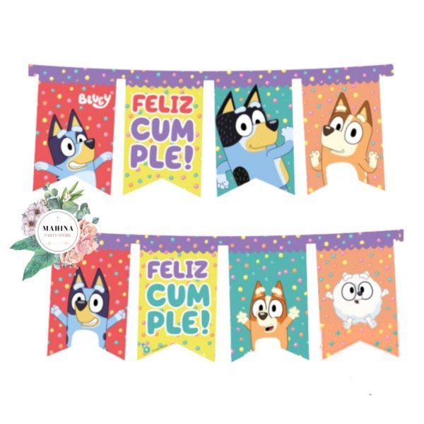 Producto - Banderín Bluey