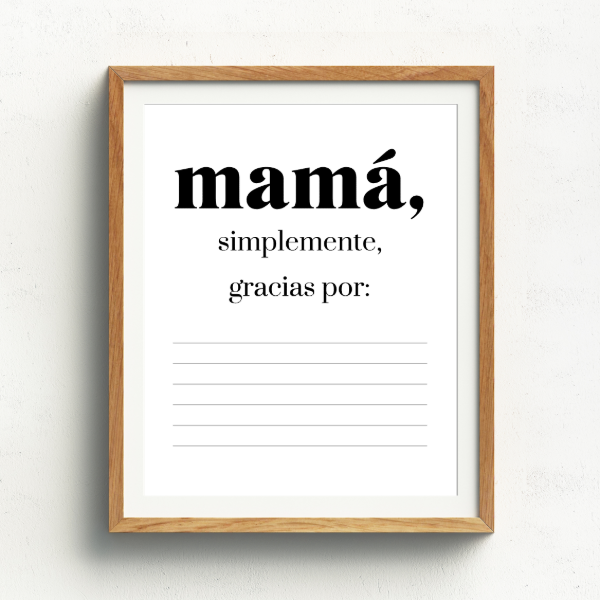 Producto - Porta retratos mama - 1