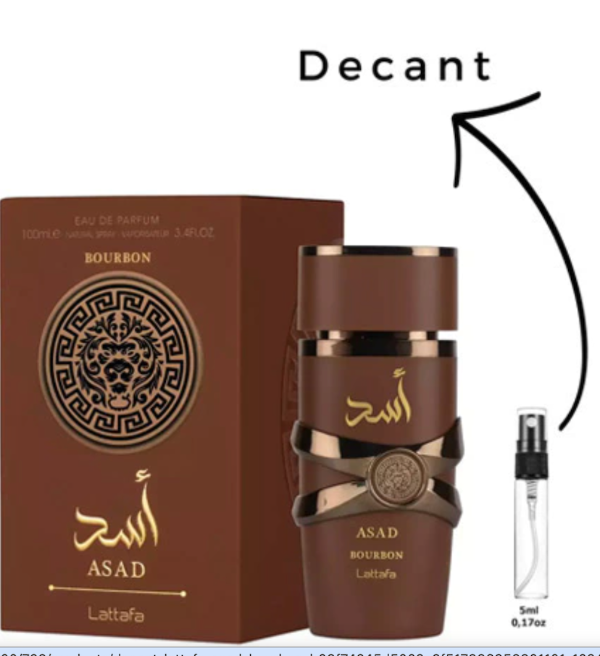 Producto - Lattafa Asad Bourbon Decant 5ml