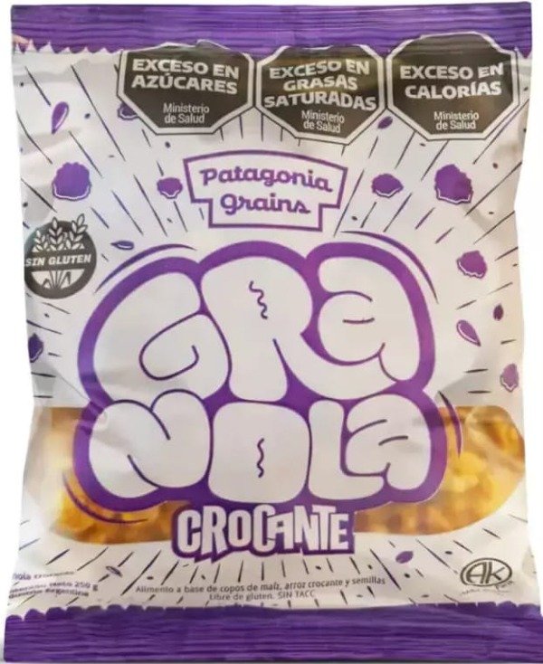 Producto - GRANOLAS CROCANTE X 500 GR. PATAGONIA GRAINS