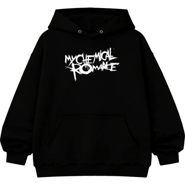 Producto - My Chemical Romance Buzo Canguro - The Black Parade Logo