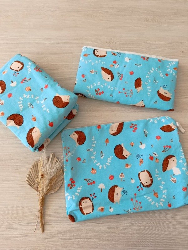 Producto - Set de Manta+Cambiador+Neceser Azul