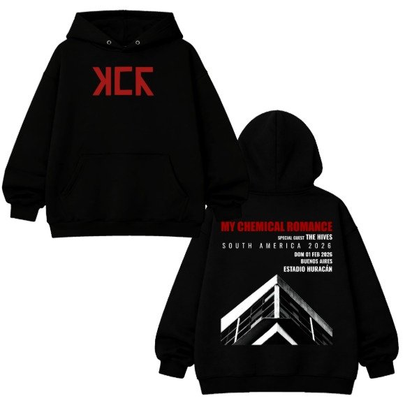 Producto - My Chemical Romance Buzo Canguro - Huracán