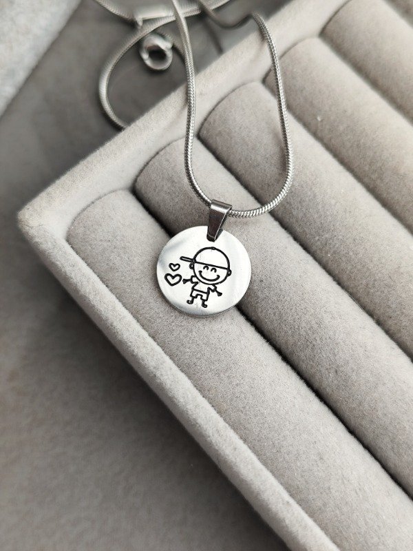 Producto - Colgante medallita Nene