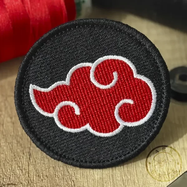 Producto - Parche bordado Akatsuki Cloud (Naruto) - 1
